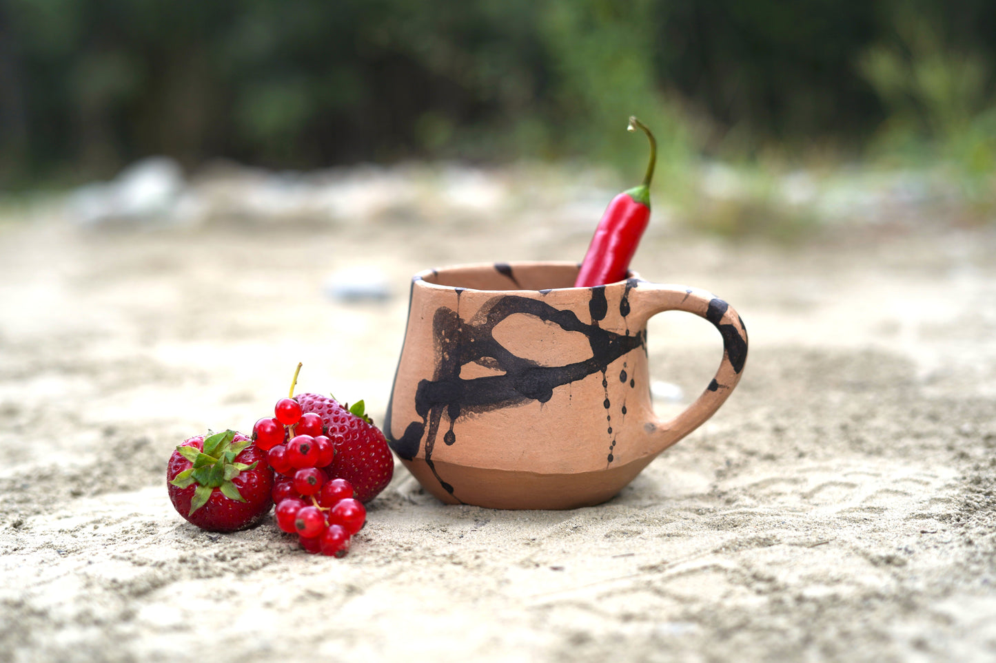 Tasse mit Henkel