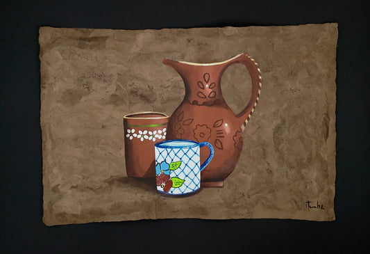 Mexikanisches Geschirr farbig