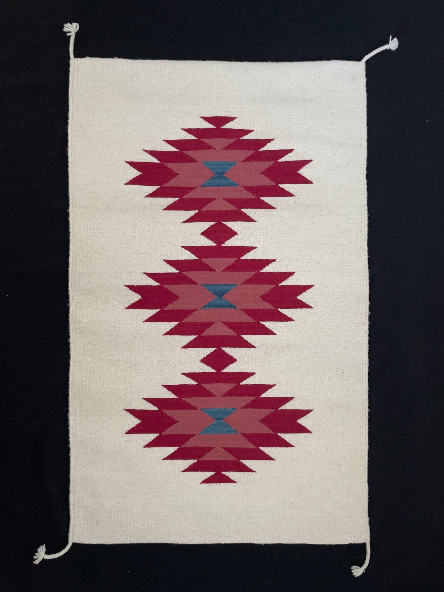 Teppich roter Diamant